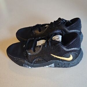 Nike Paul George PG 6 Black Metallic Gold Shoes